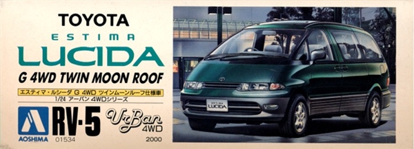 Toyota Estima Lucida G 4WD Twin with Moon Roof (1/24) (fs)
