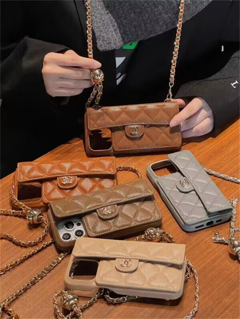 chanel スマホ ショルダー シャネル アイフォン17/17proケース