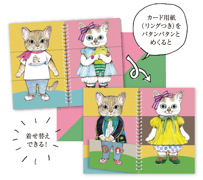 ヒグチユウコ『ファッションマジック』ぬりえキャンペーン｜絵本のある