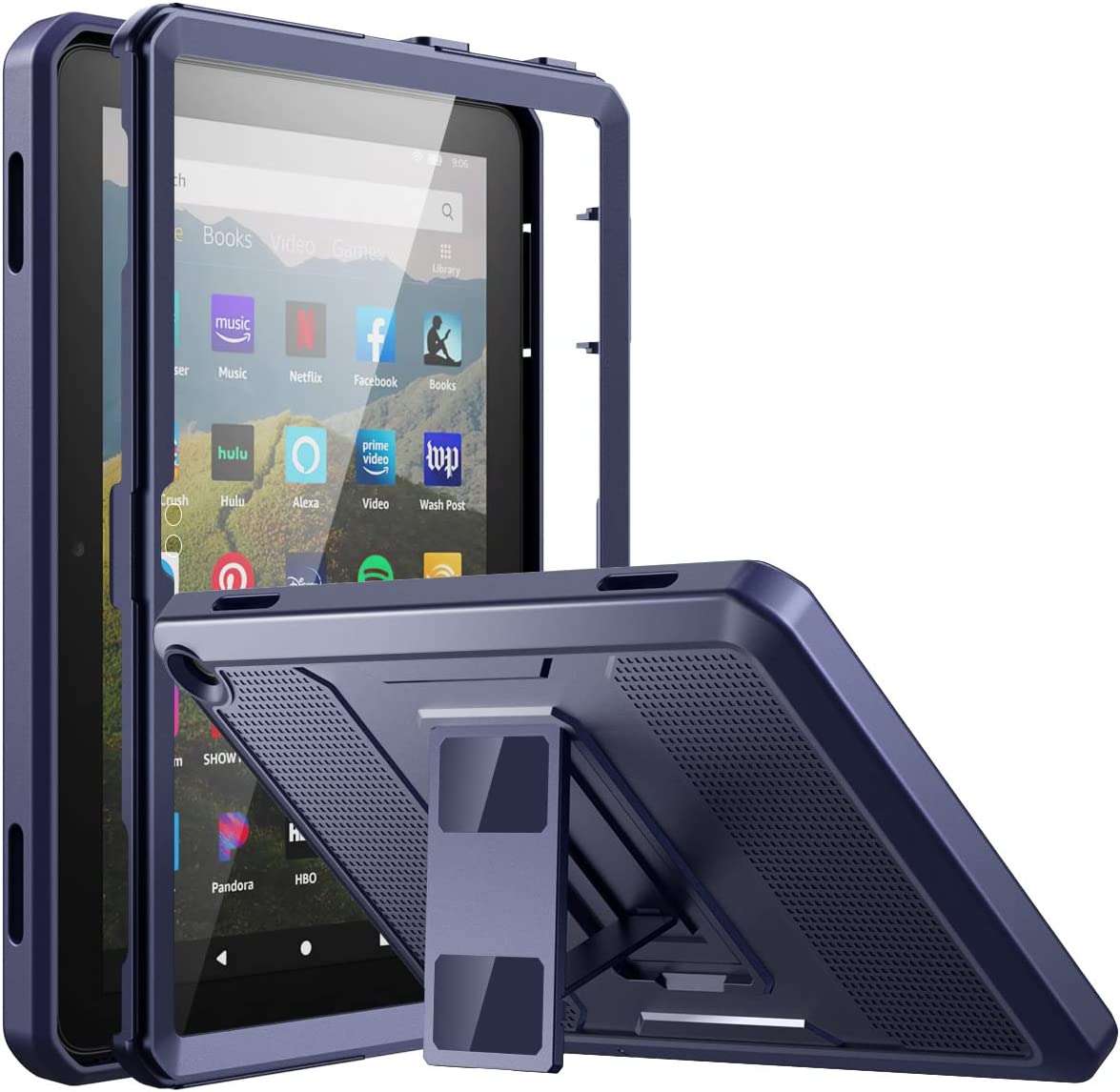 MoKo Case Fits Kindle Fire HD 8 & 8 Plus Tablet (10th Generation
