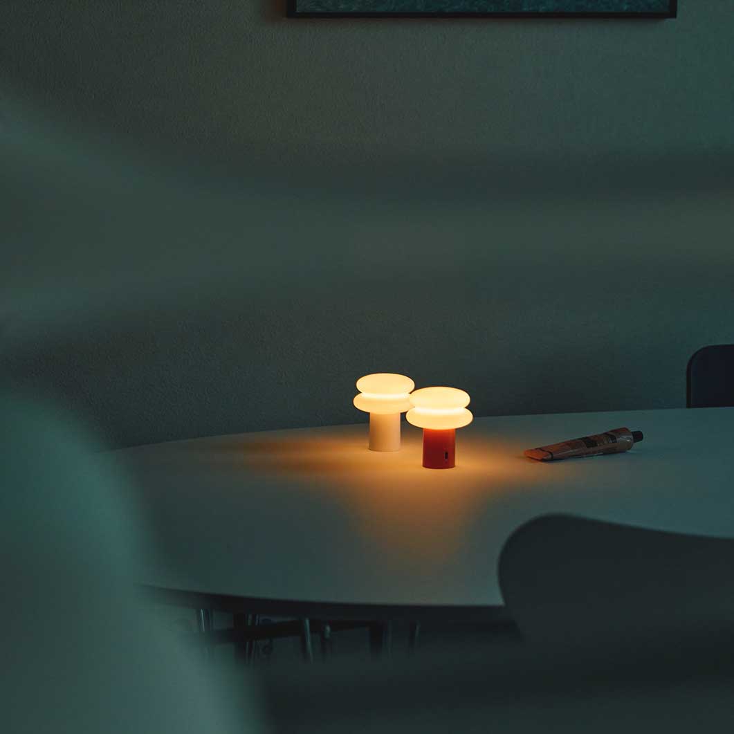 Snowman 8 ポータブルランプ タンジェリン(8 ポータブルランプ