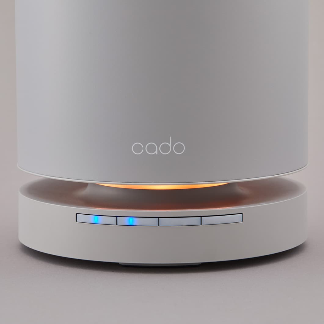 cado LEAF 120 空気清浄機 ブラック(120 ブラック)：ホーム