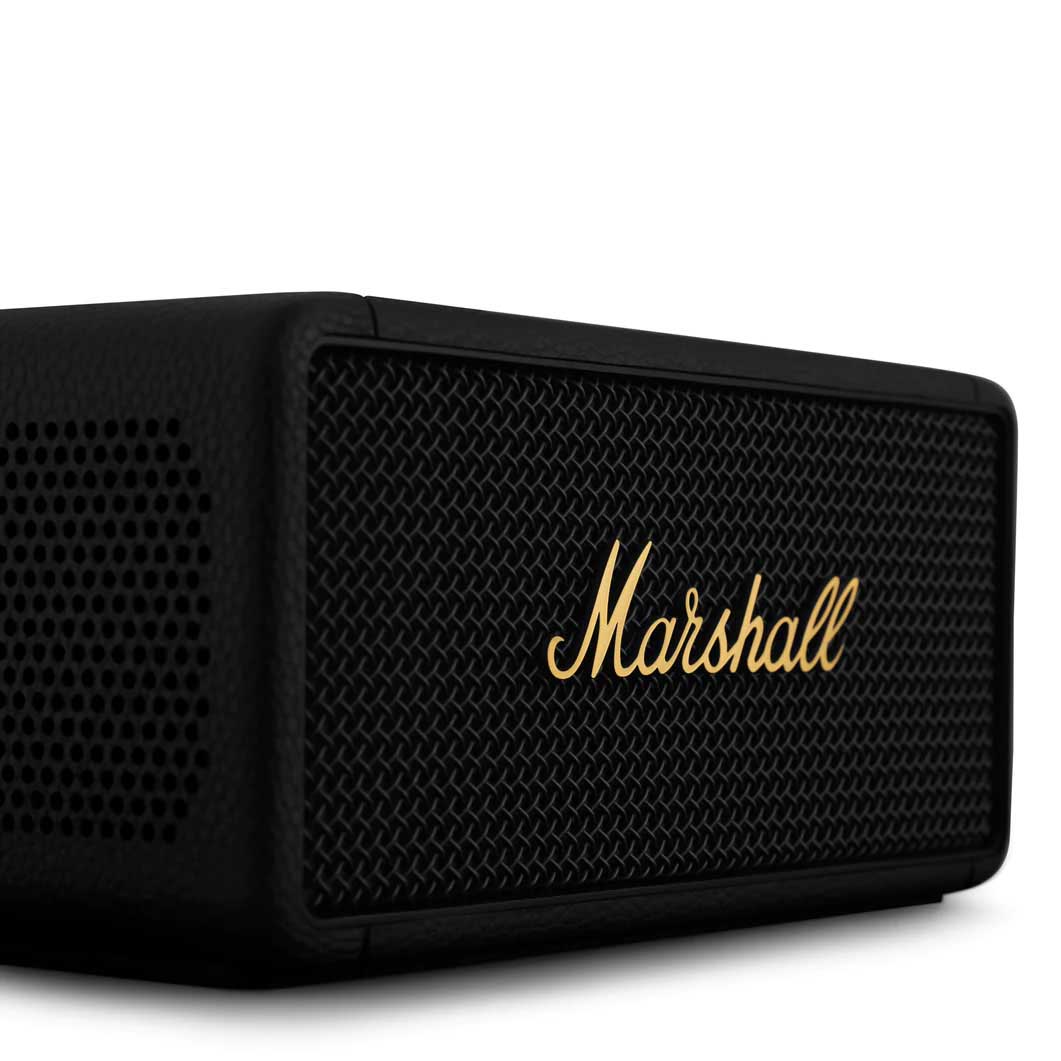 Marshall Middleton スピーカー ブラック＆ブラス(ブラック＆ブラス