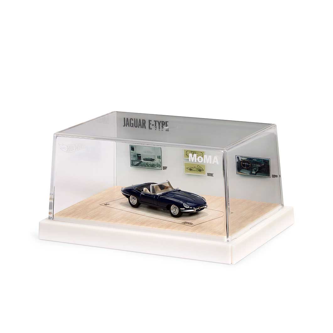 Hot Wheels x MoMA コレクティブル ミニカー Jaguar E-Type(Hot Wheels