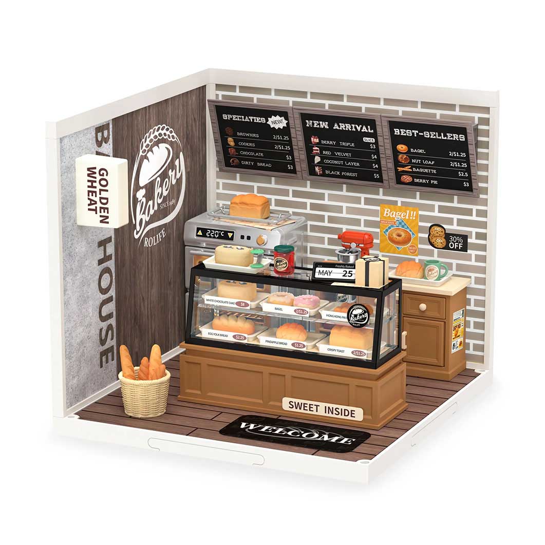 Rolife Super Stores DIYキット ベーカリー(ベーカリー)：キッズ