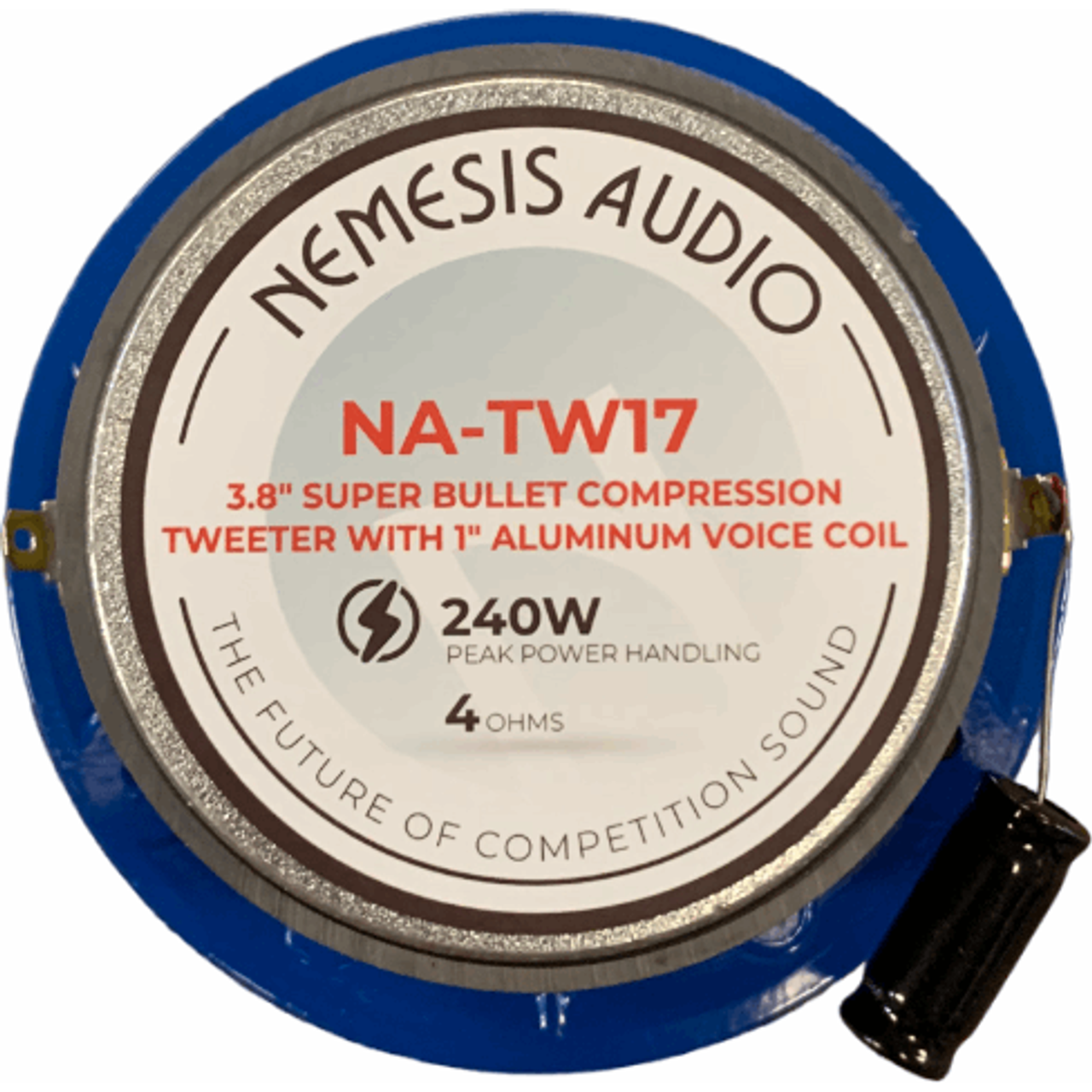 Nemesis Audio NA-TW17 Pro Aluminum Super Bullet Tweeter (Pair)Model: