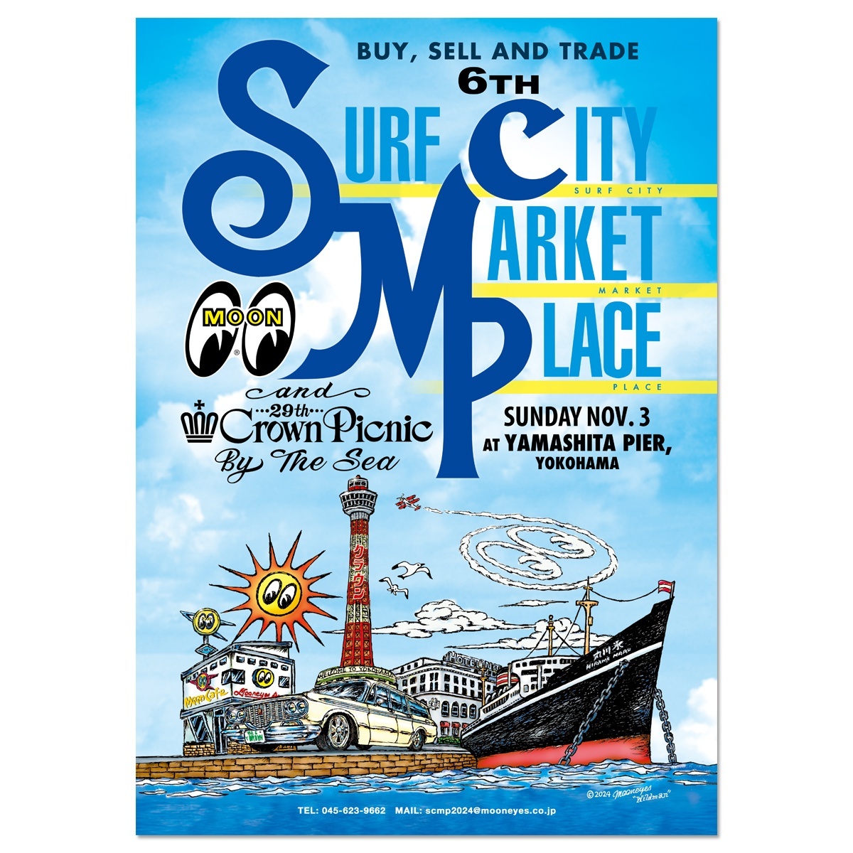 6th Surf City Market Place and 29th CROWN Picnic by the Sea 2024