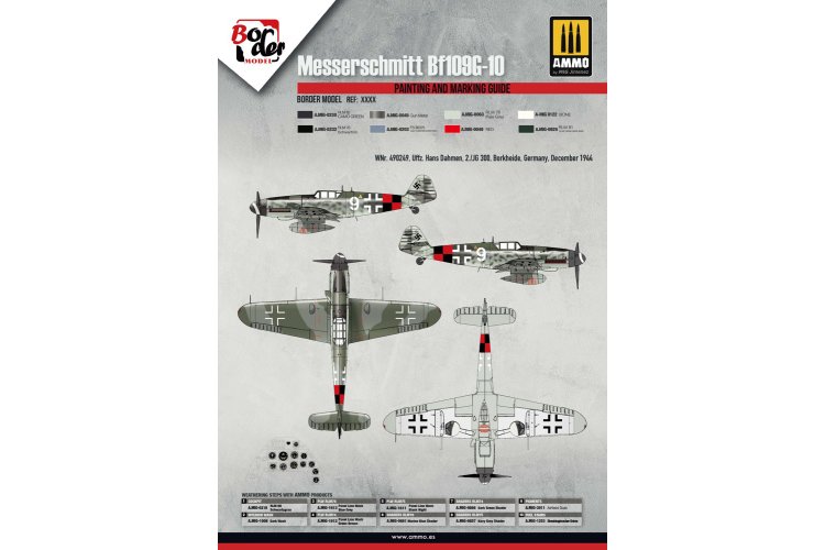 Messerschmitt Bf 109 G-10 Plane 1:35 – Border Model