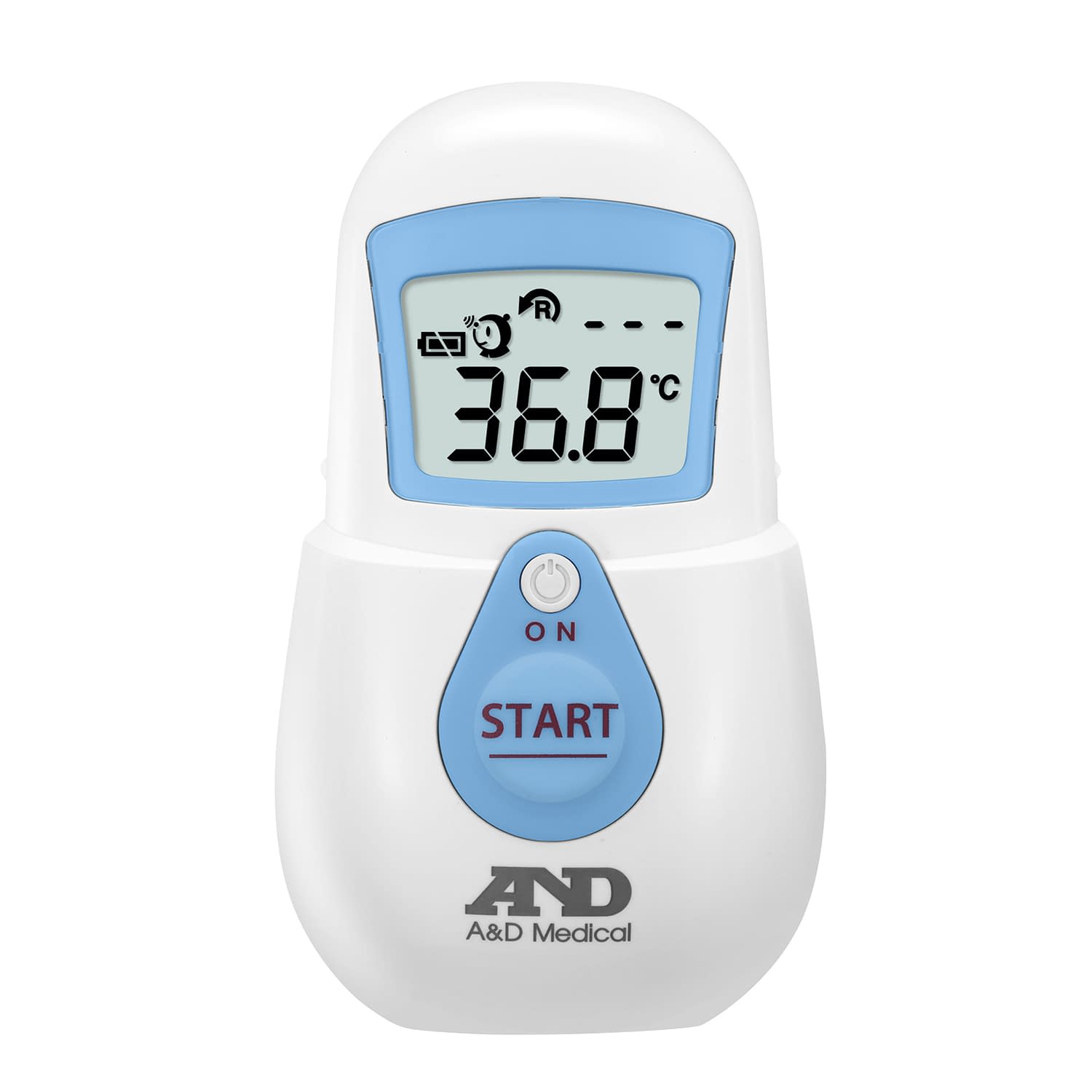 非接触体温計 でこピッと 24-4180-00 エー・アンド・デイ UTR-701A-JC