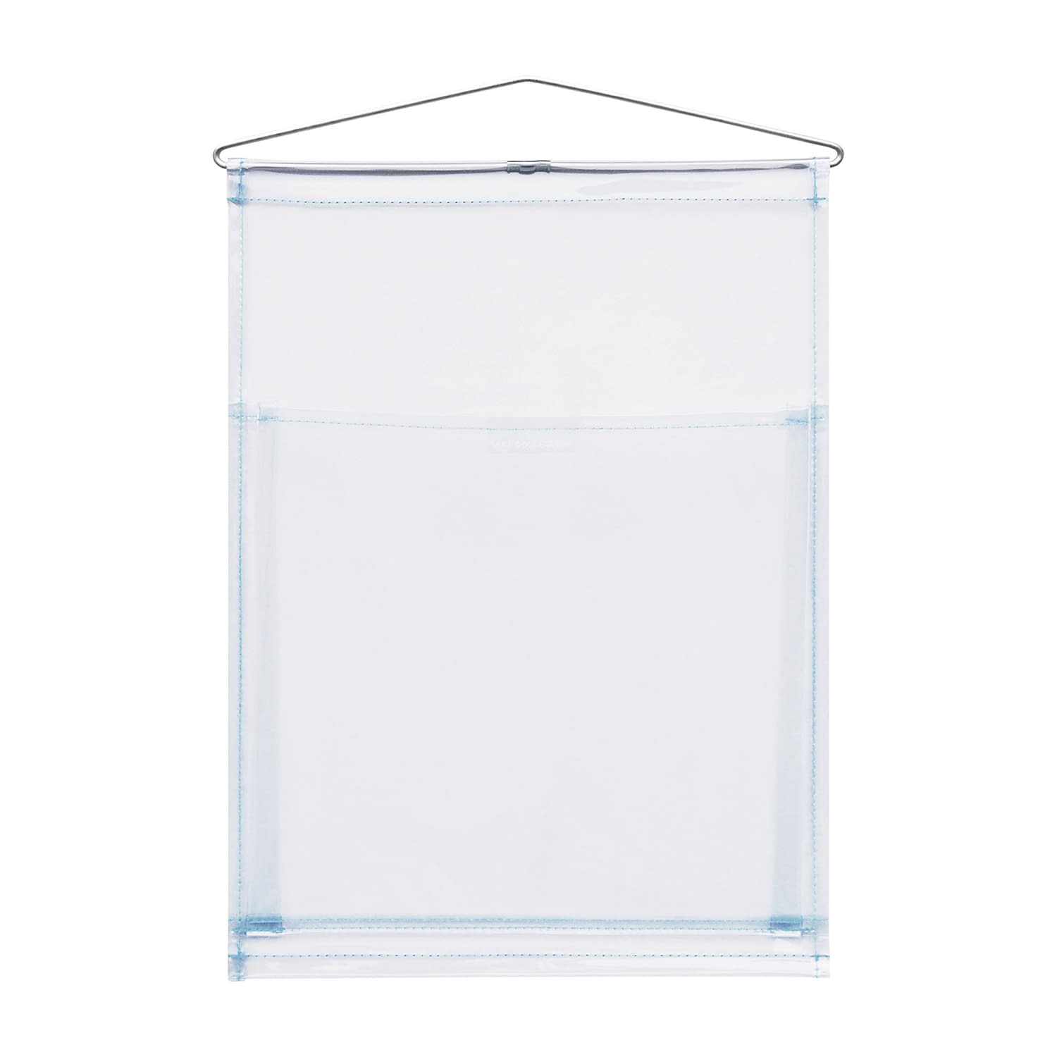 ウォールポケット(クリア) 24-3044-00 サキ W-100CL(275X375MM