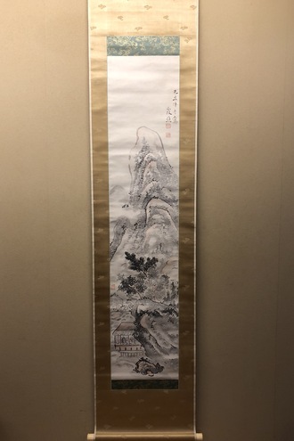 池大雅 高士図｜古美術・掛け軸の販売・買取・鑑定-松本松栄堂