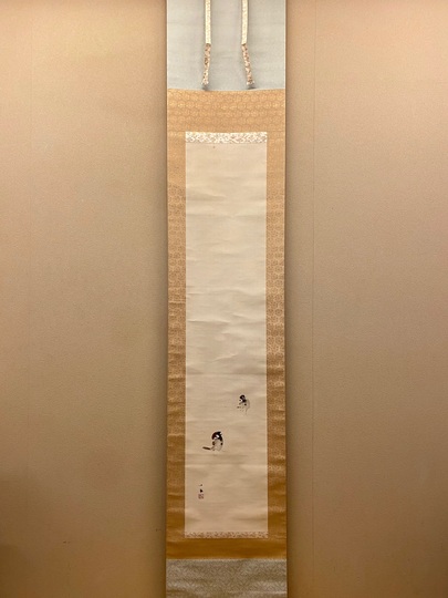 竹内栖鳳 二雀｜古美術・掛け軸の販売・買取・鑑定-松本松栄堂