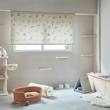 らぶねこ RS-1037 ラルクシールド タチカワブラインド｜ロール