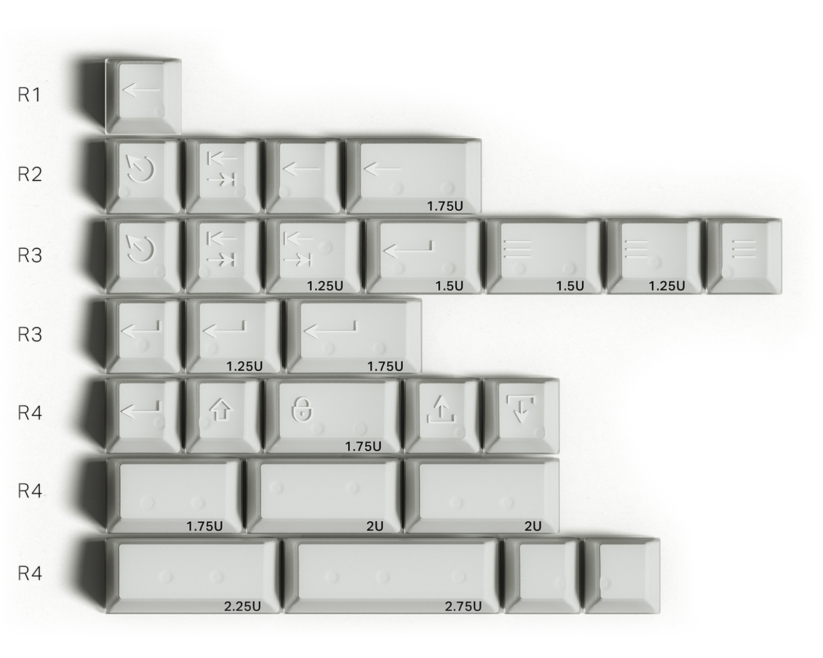 KBDfans PBTfans X-Ray - 40s Kit - MaxGaming.com
