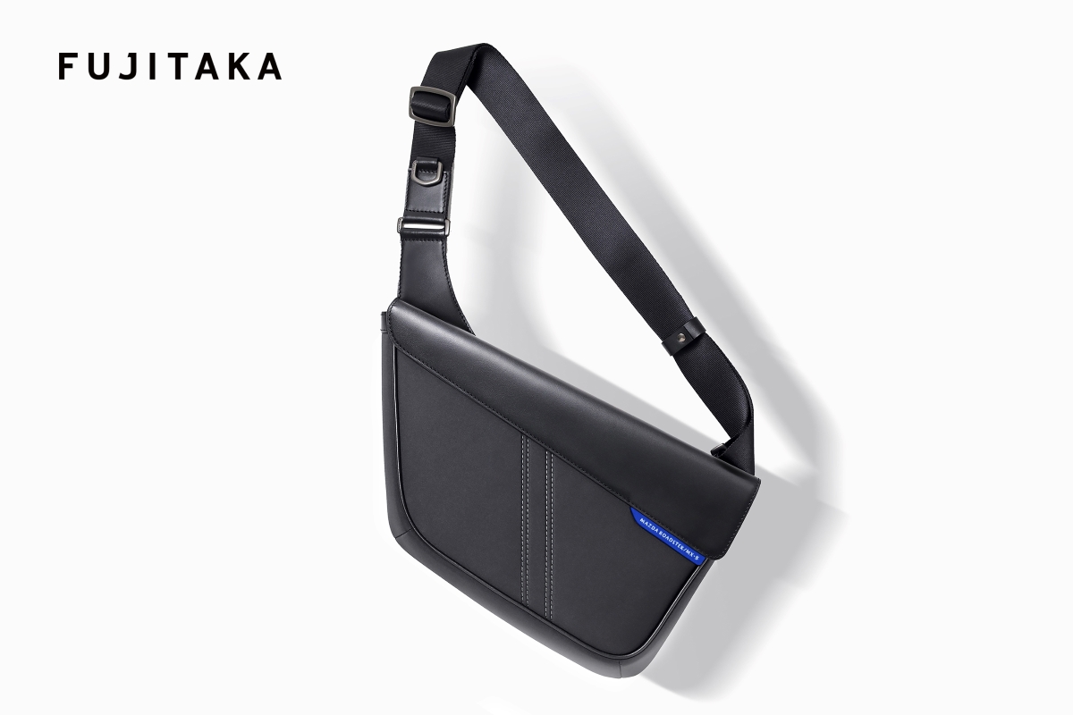 ROADSTER クロスボディバッグ BLACK/BLUE