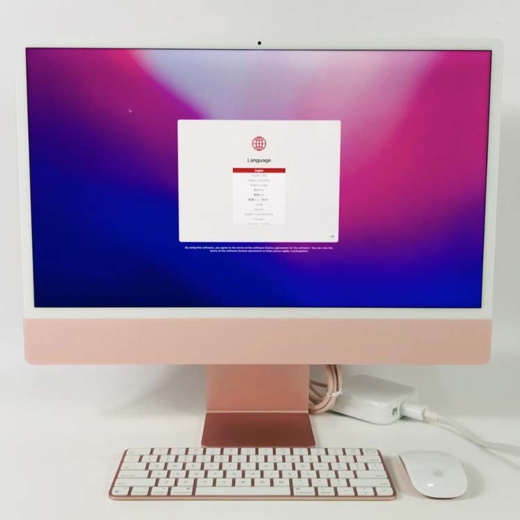 iMac Retina 4.5K 24インチ (Mid 2021) Apple M1 8コア/8コアGPU/8GB