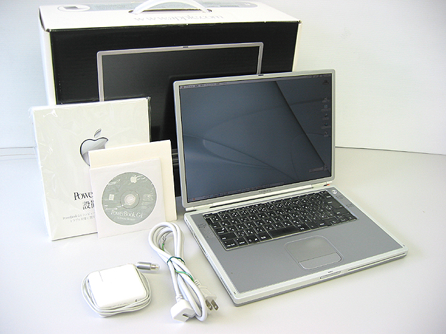 PowerBook G4 Titanium 667MHz 15.2インチ M8591J/A(中古)-Macパラダイス-