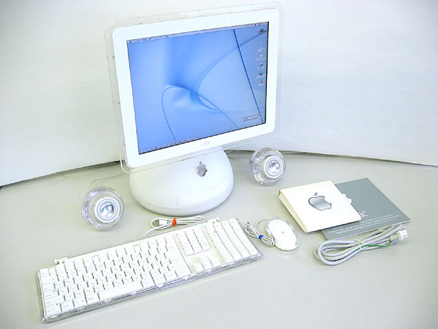 iMac G4 700MHz 15インチ M8672J/B(中古)-Macパラダイス-
