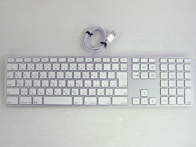 Keyboard アルミ(JIS) MB110J/B(中古)-Macパラダイス-