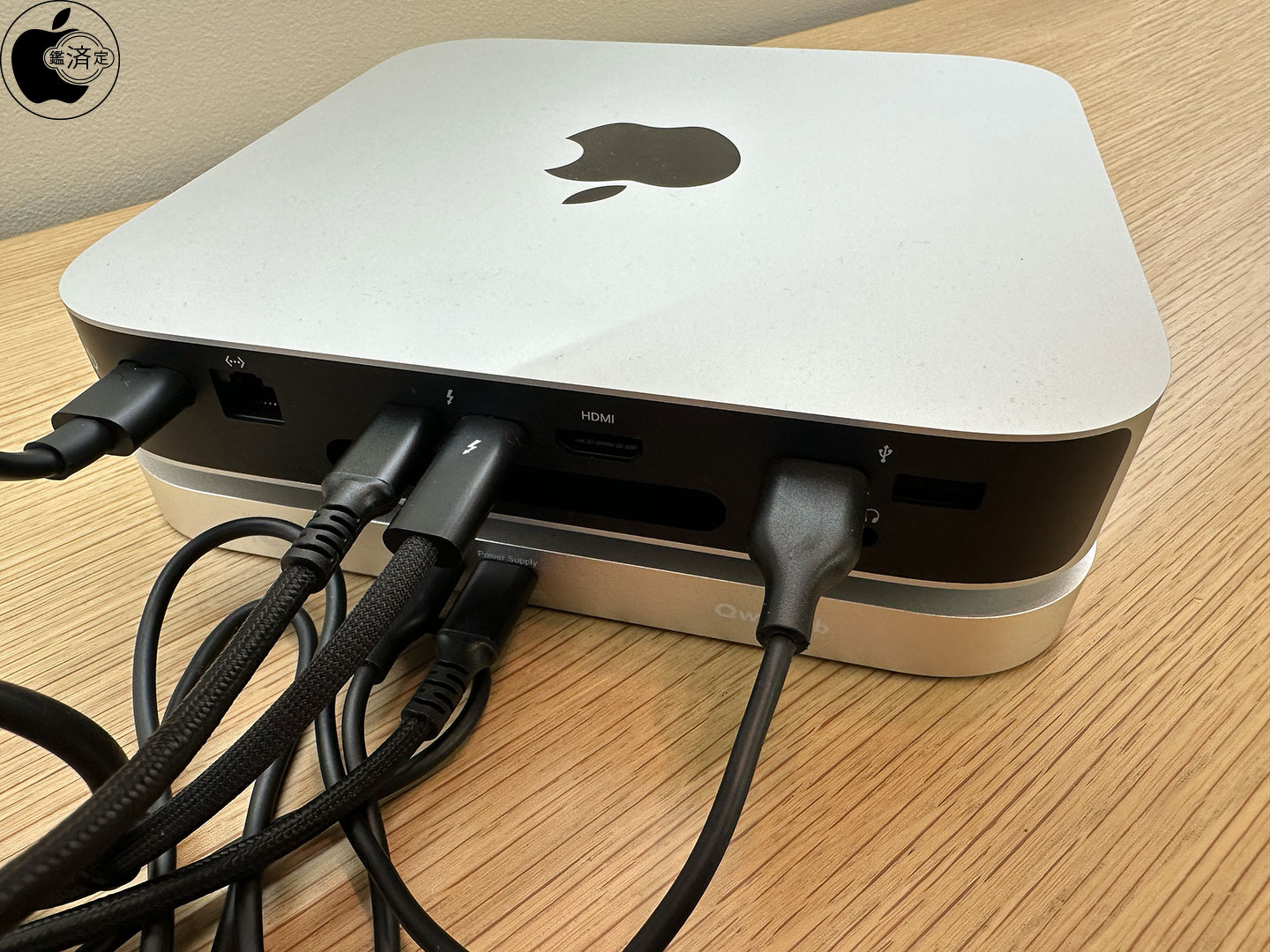 QwiizlabのMac mini用SSD内蔵可能USB-C接続マルチハブ「Qwiizlab UH25