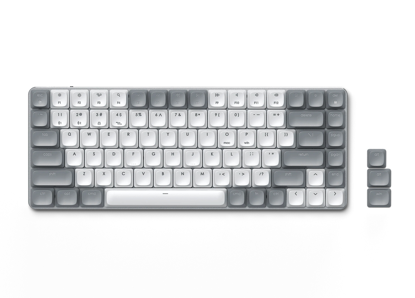 Satechi、Bluetooth接続メカニカルキーボード「SM1 Slim Mechanical