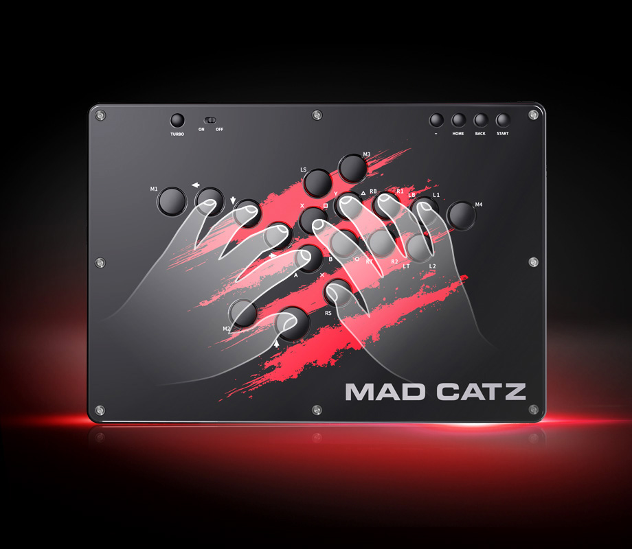 N.E.K.O. All-Button Arcade Controller-MAD CATZ