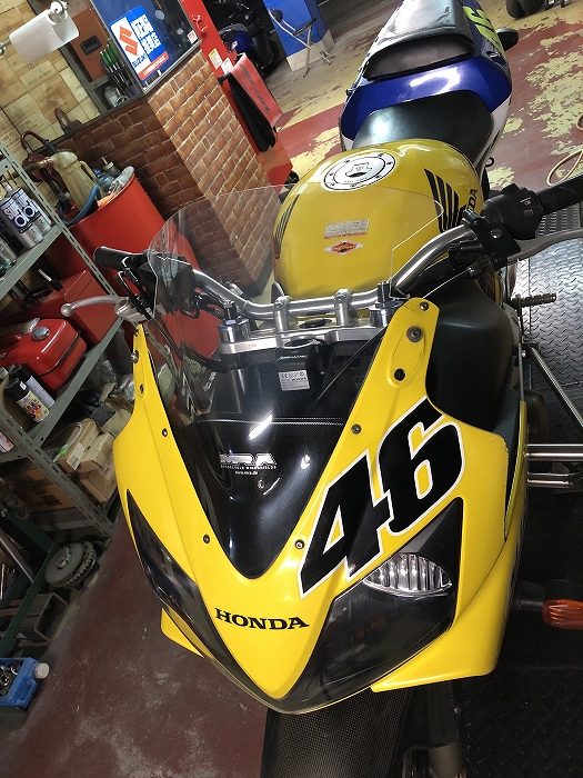 CBR600F（99-06）【PC35】用バーハンドルキット＆バーハンドル化用