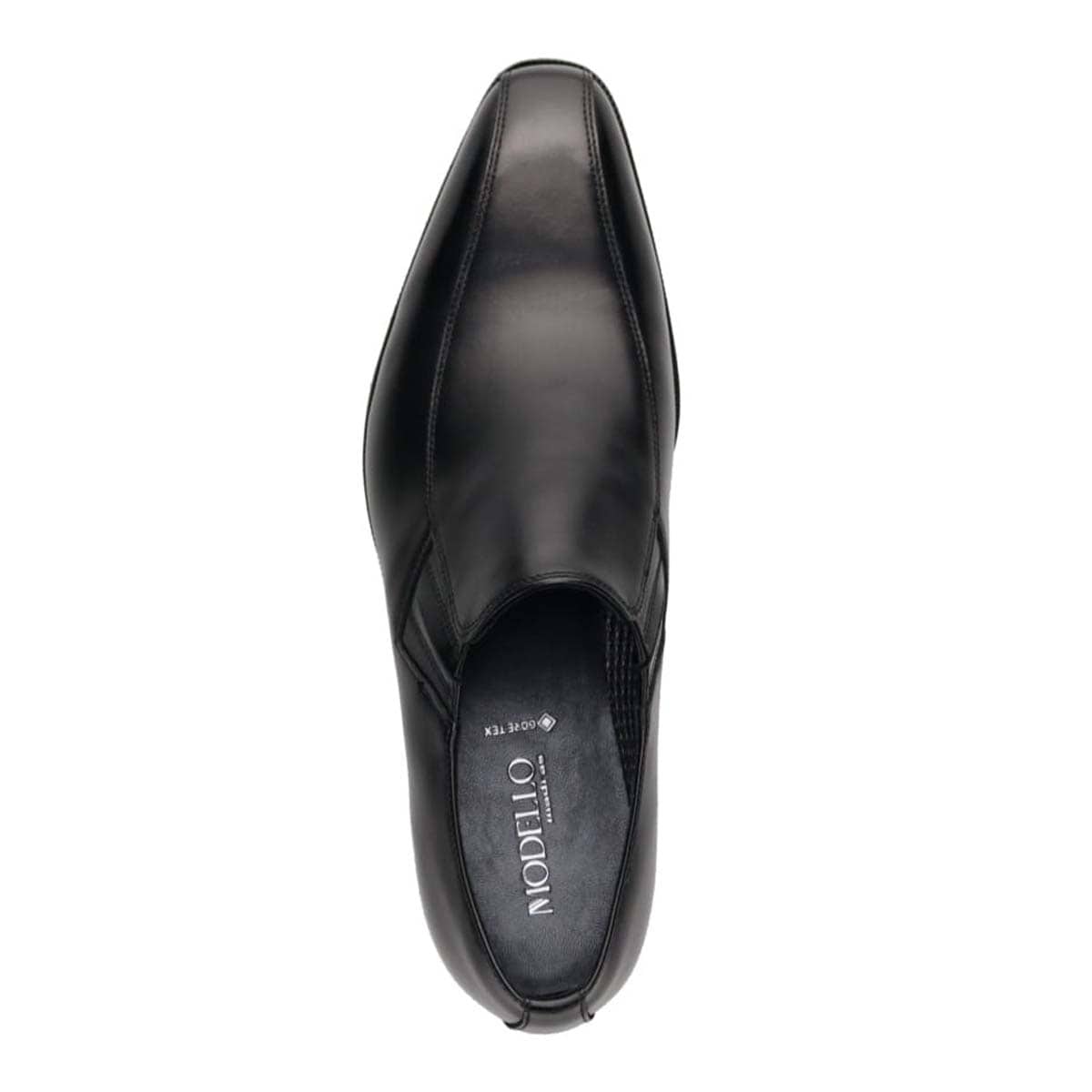 GORE-TEX】モデロ MODELLO ゴアテックス 高級 スワールモカ スリッポン