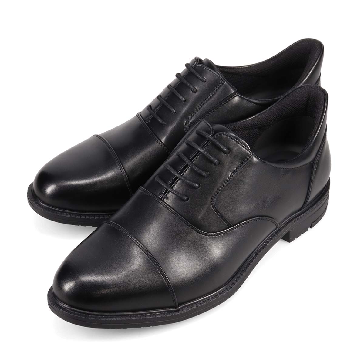 HIROKO KOSHINO HOMME メンズ 内羽根ストレートチップビジネスシューズ