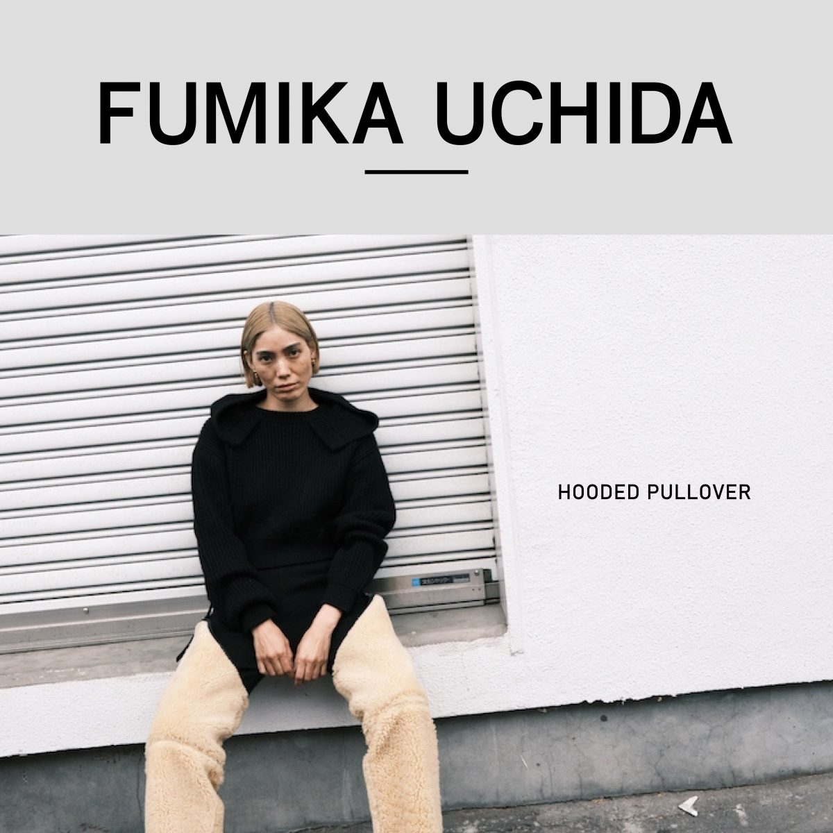 FUMIKA＿UCHIDA/新作入荷”HOODED PULLOVER” – メイクス オンラインストア