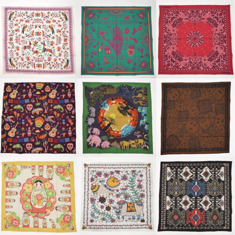 エスニックプリントバンダナ | マライカ