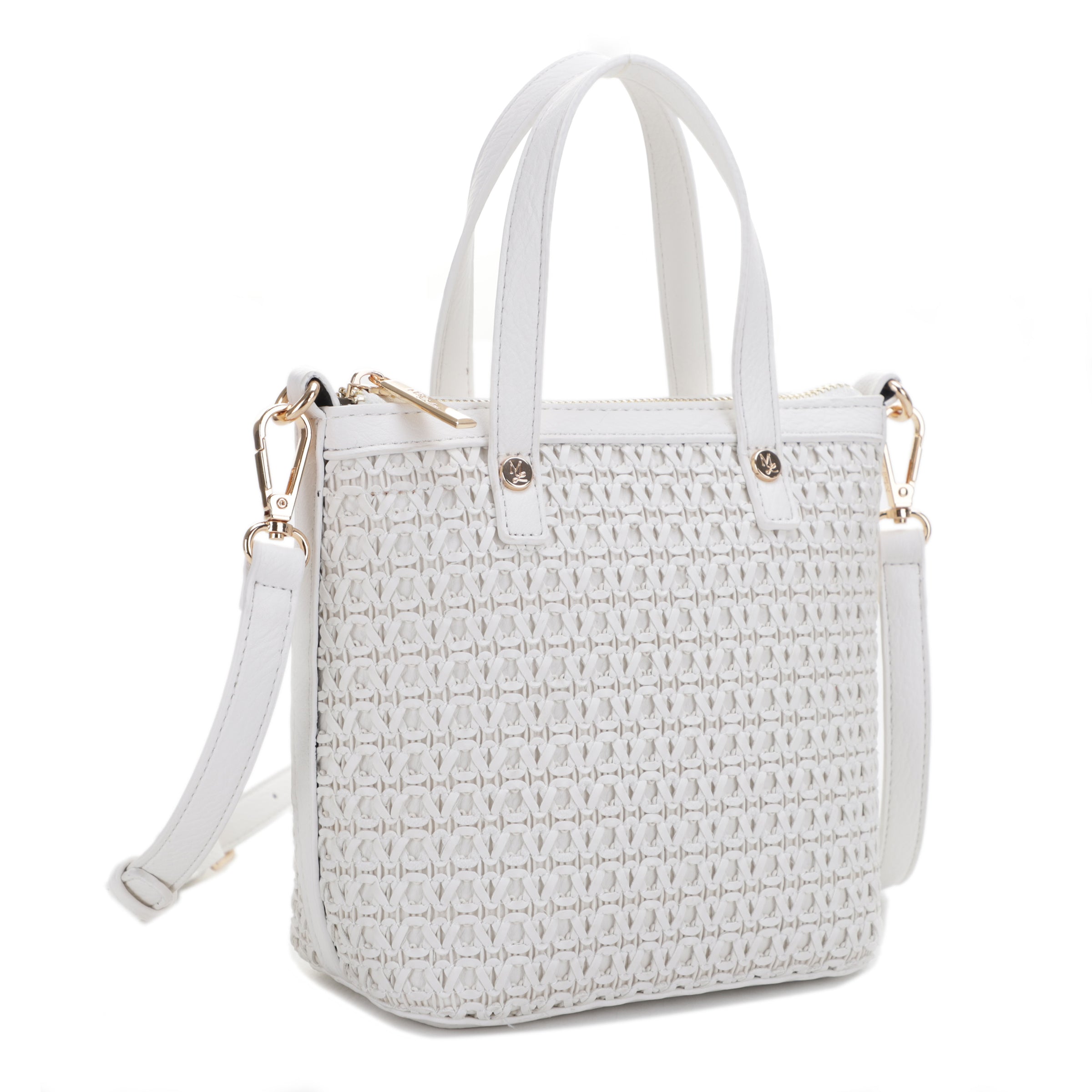 Mia Rattan Mini Tote Crossbody – Mali + Lili