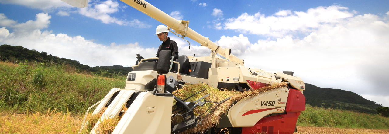 刈取性能｜Combine V450｜コンバイン｜製品情報｜製品紹介｜三菱