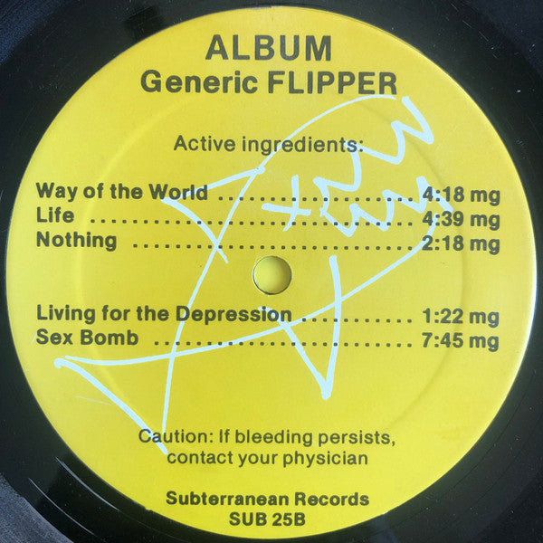 Flipper – Album Generic Flipper – Randy Now's Man Cave