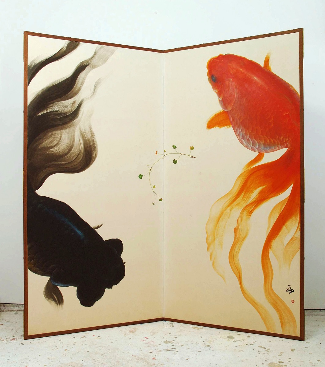 金魚絵師 深堀隆介展 平成しんちう屋－行商編－｜美術館のイベント