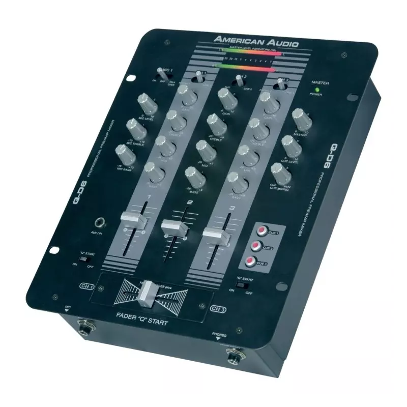 User manual American Audio Q-D6 (English - 17 pages)