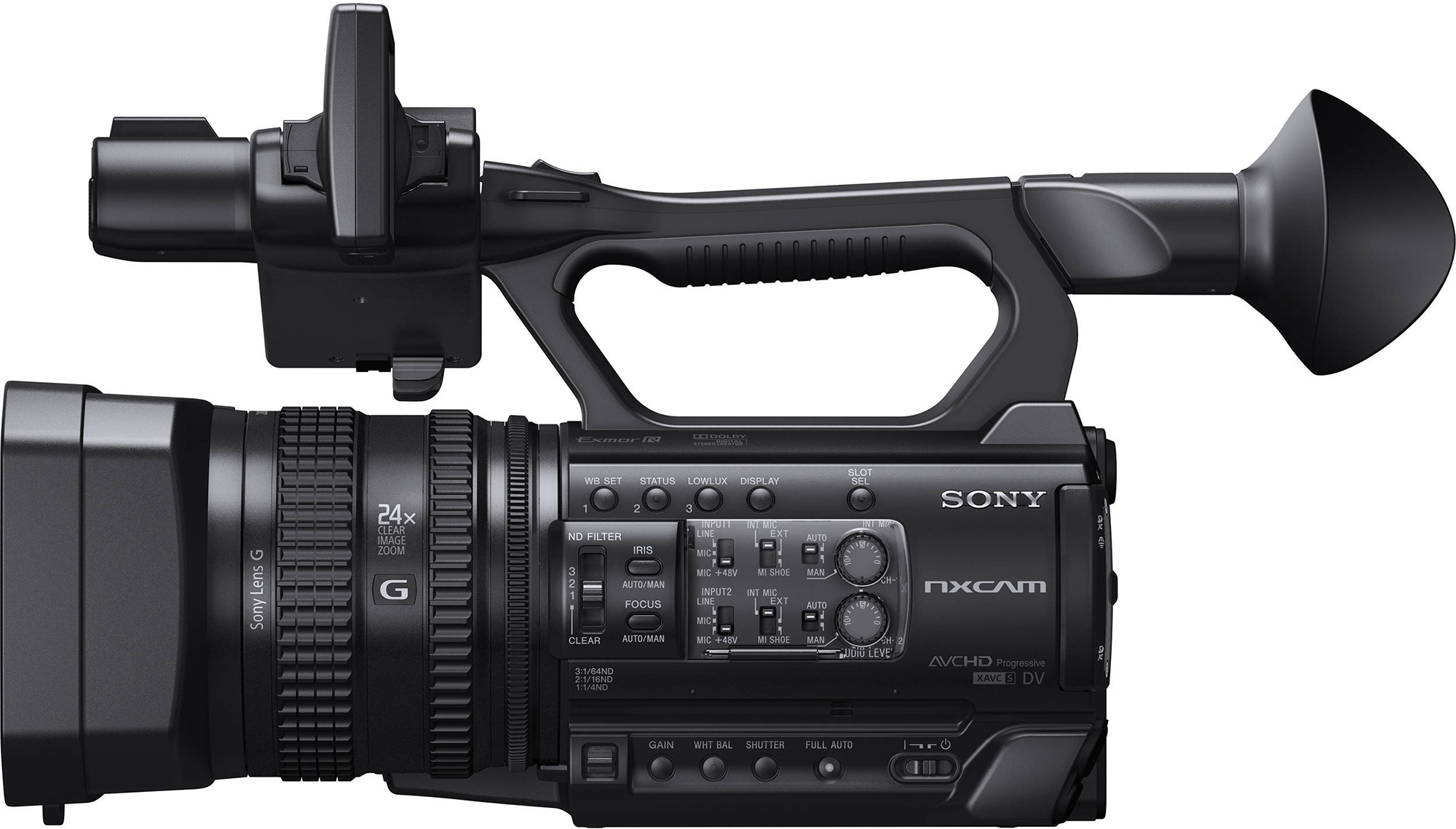 Sony HXRNX100 1.0-type Exmor R CMOS Sensor Full HD NXCAM Camcorder