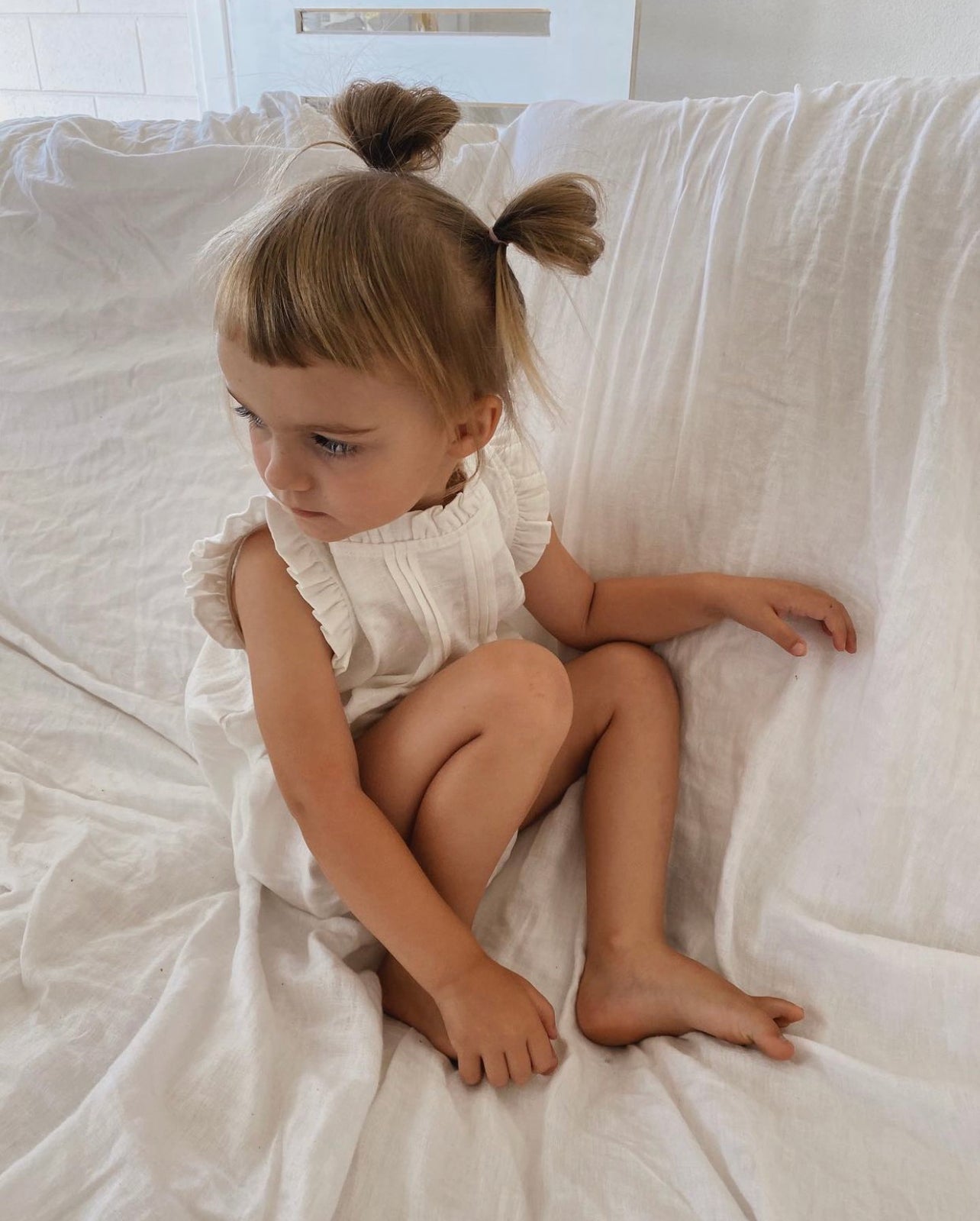 Summer Jean Romper - Marlow and Mae