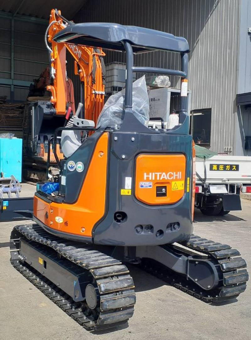 日立ミニショベル 「ZX30U-5B」 新車納車させていただきました