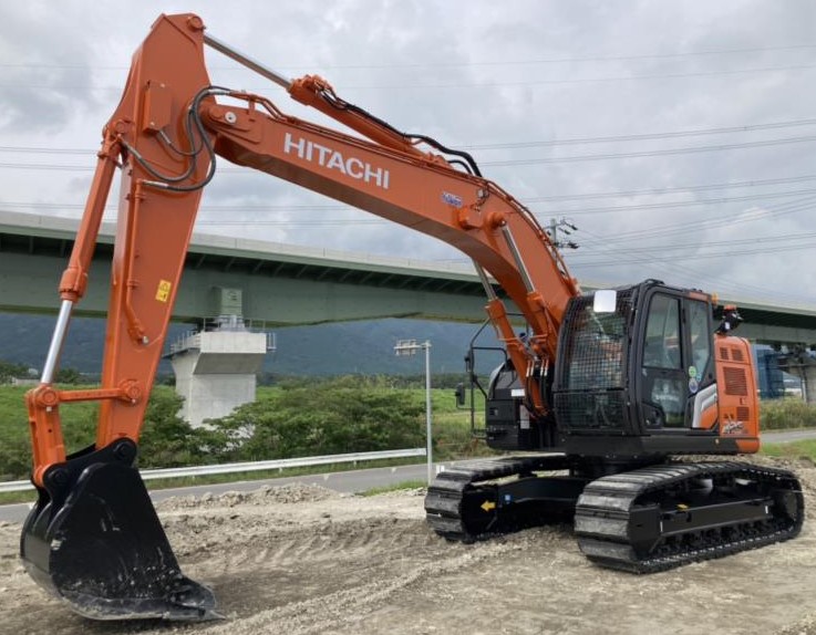 日立油圧ショベル 「ZX225US-7」 新車納車させていただきました