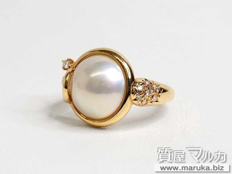 タサキ マベ真珠 リング・ネックレス セットの買取・質預かり｜大阪の