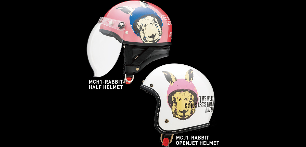 RABBIT GRAOHIC HELMET｜バイクヘルメットならマルシン工業株式会社