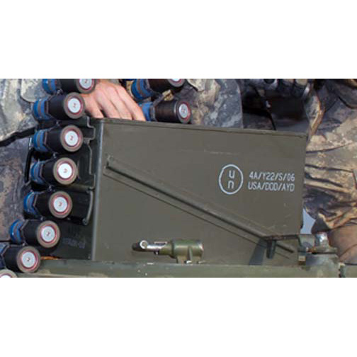US(米軍)現用 PA-120 AMMO BOX/弾薬箱(40MMグレネード弾用) UN調達品