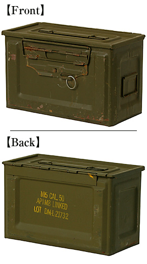 US(米軍) WWII Cal.50 M2 AMMO BOX(弾薬箱)/実物・良の上
