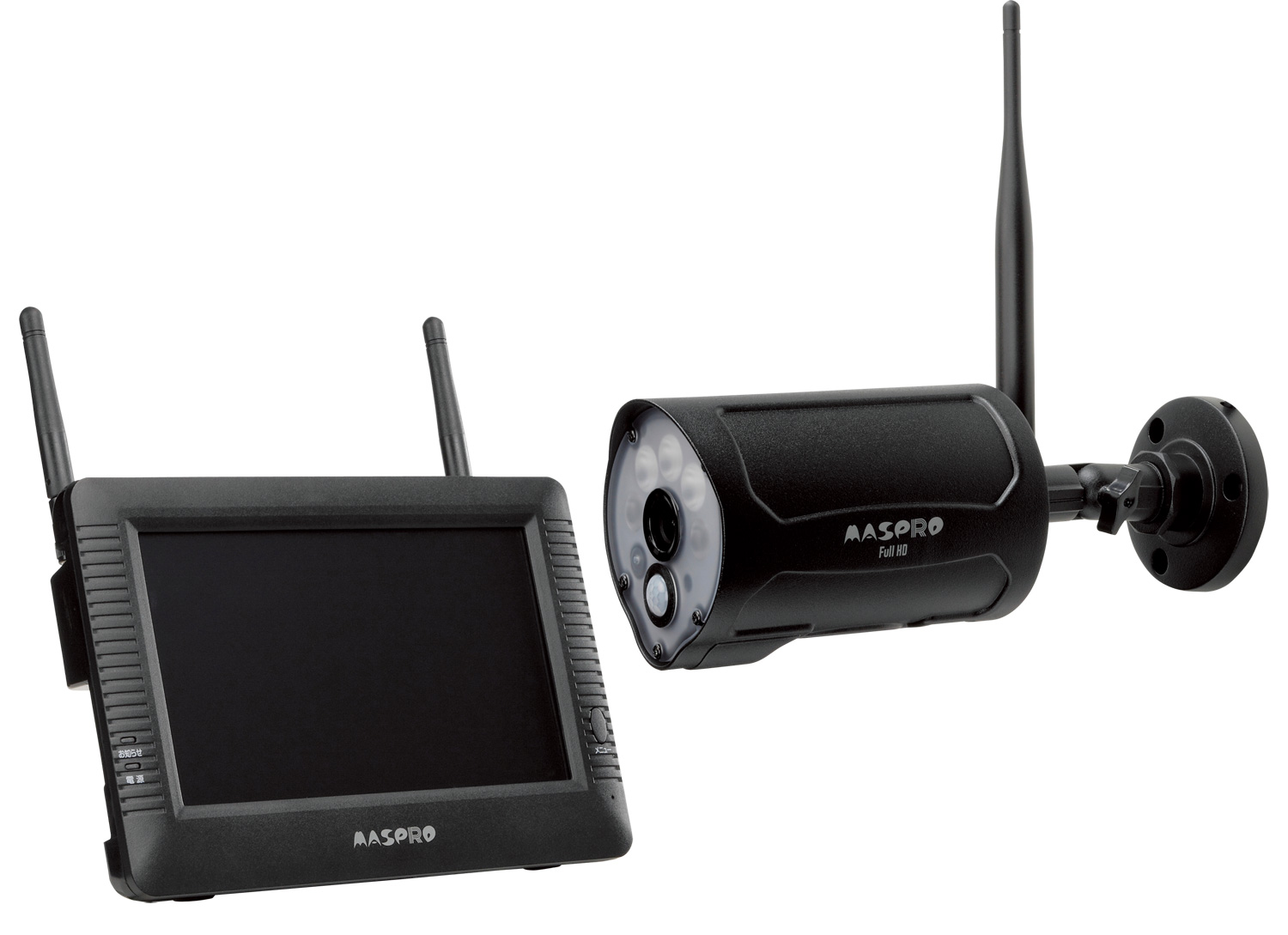 モニター＆ワイヤレスHDカメラセット WHCBL7ML | マスプロ電工