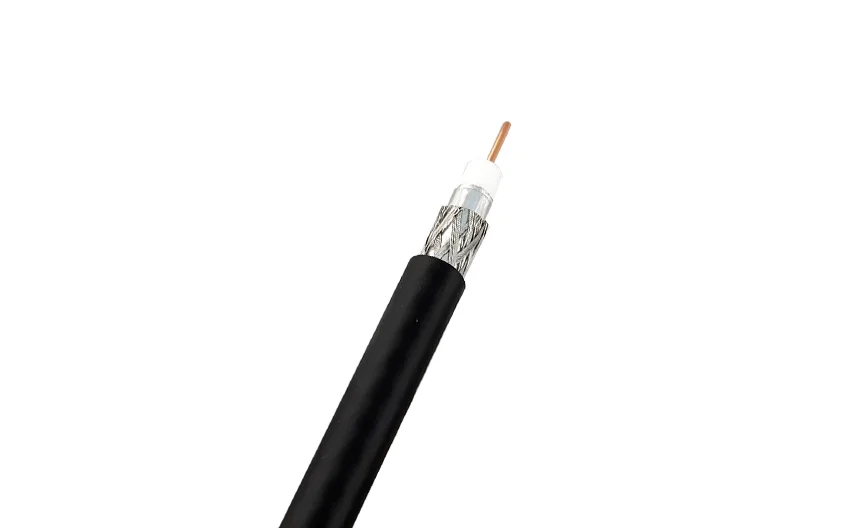 低損失75Ωケーブル100m アルミ編組（5Cケーブル） S5CFB(AL)(BK