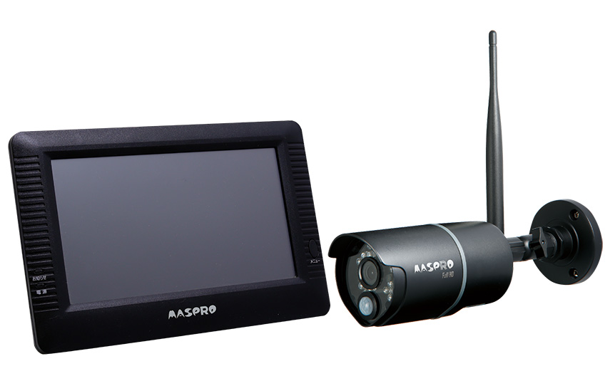 モニター＆ワイヤレスHDカメラセット EP2WCFM | マスプロ電工