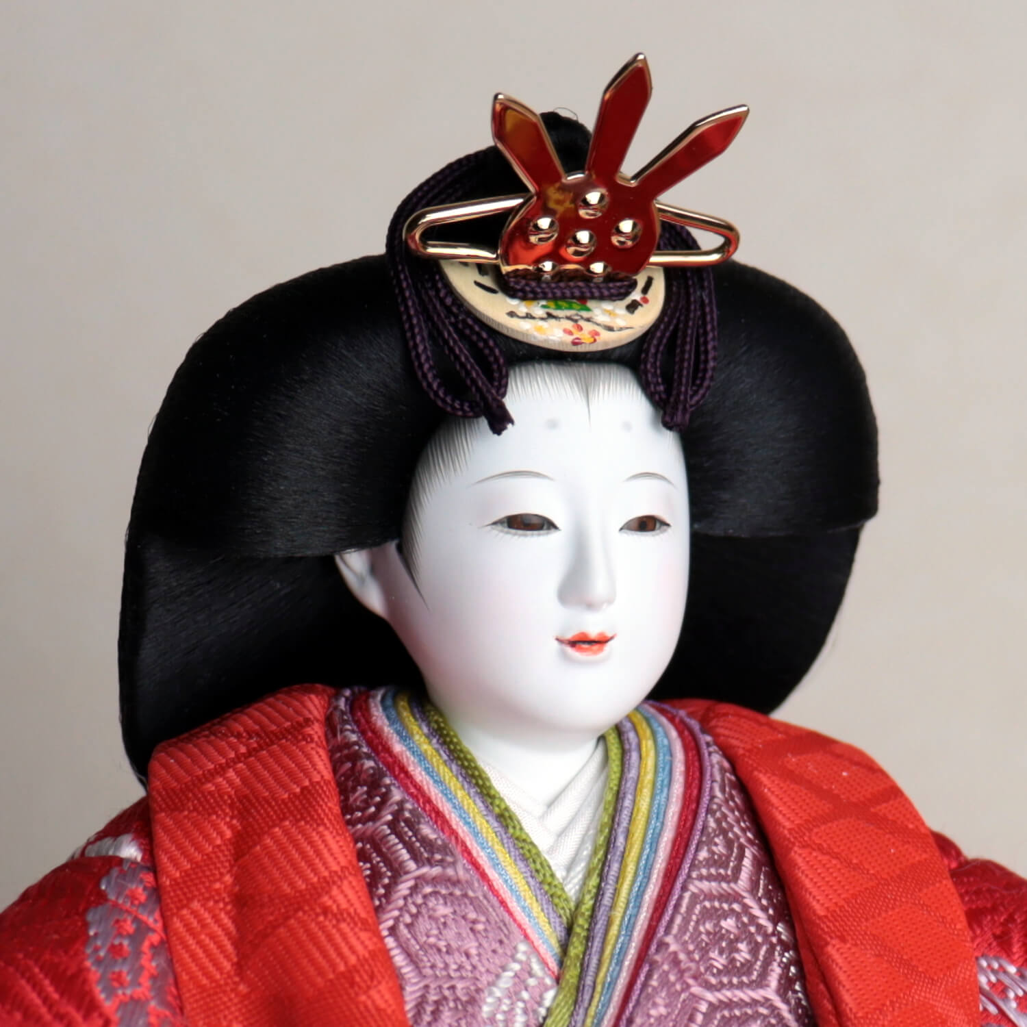 雛人形 最高級 京製 ひな人形 おひなさま 平安雛幸 京十一番 立雛 正絹