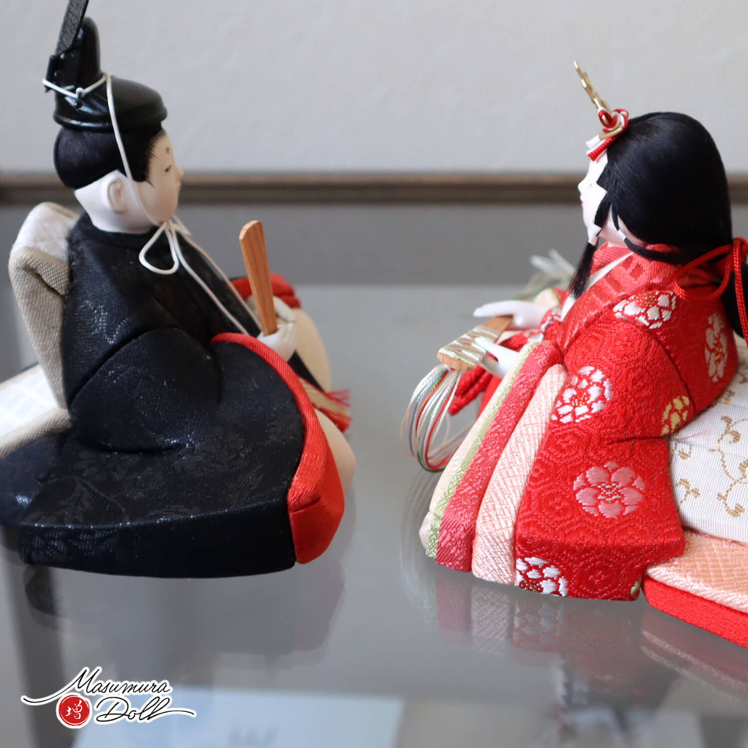 新作 幸一光作 木目込 小雪 シリーズ 「しずく」 正絹西陣織 月 -tsuki