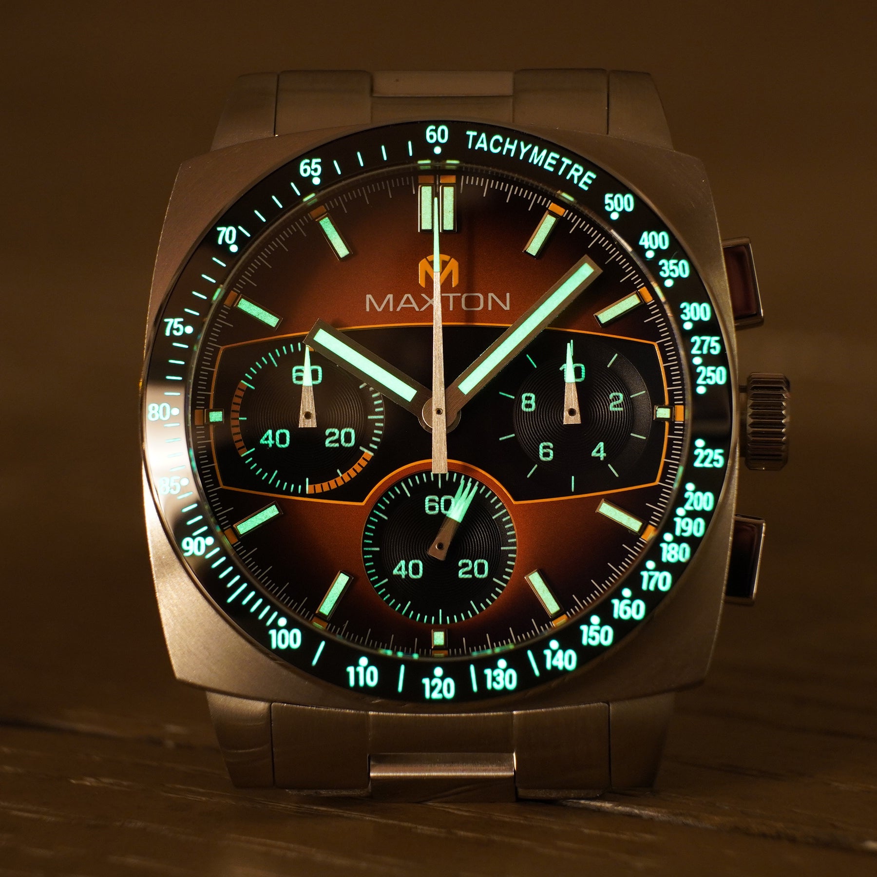Maxton V2 Men's Watch - Burnt Orange Dial - McDowell Time